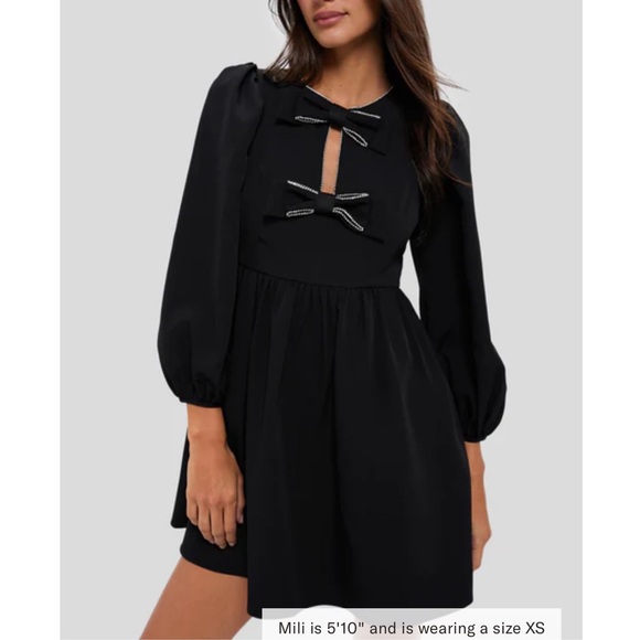 embellished bow blair mini dress HYACINTH HOUSE Embellished Bow Blair Mini Dress NEW is available for  purchase on au PAY Market - Imported Goods Online Store Co.Ltd. | au PAY  Market